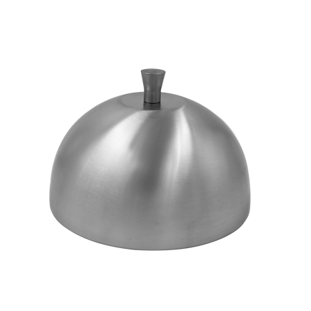 Smältkupol Rund 20cm Rostfritt stål