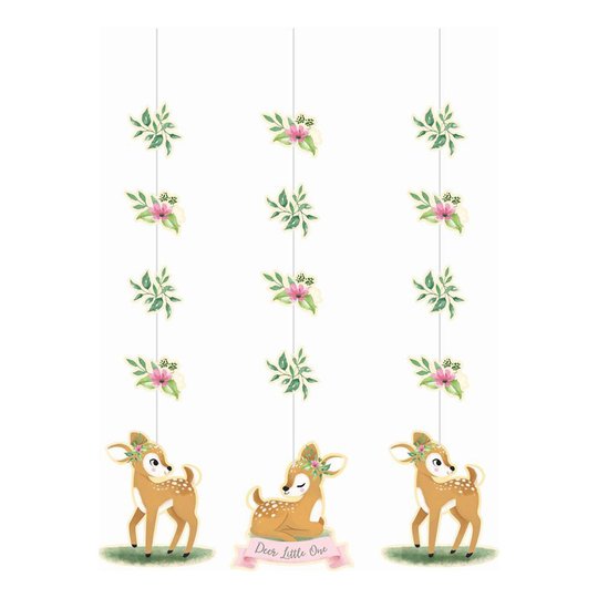 Hängande Dekorationer Deer Little One - 3-pack