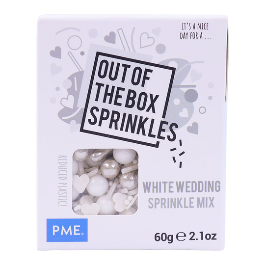 PME Strössel White Wedding Mix - 60 gram