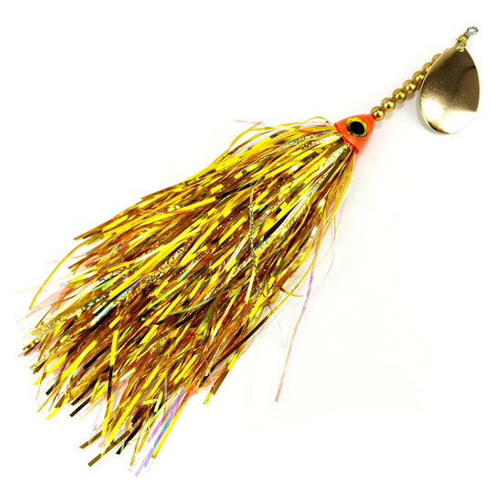 Spintube Helix XL 68 g kastfluga orange/guld