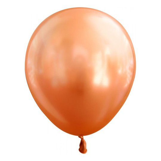 Latexballonger Mini Krom Koppar - 25-pack