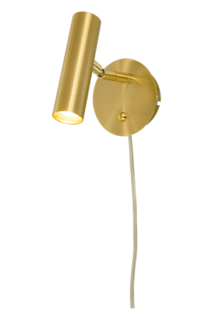 Artic Vägglampa Matt Mässing IP20