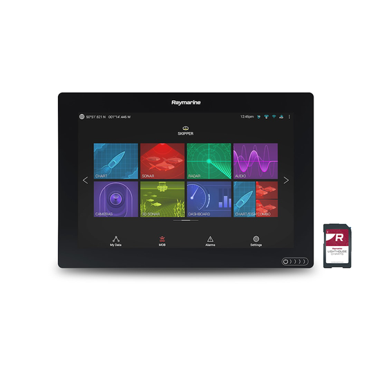 Raymarine AXIOM 12 RV kombienhet utan givare + nerladdningsbar LightHouse-karta