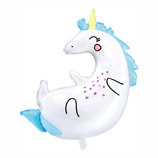 Folieballong Unicorn
