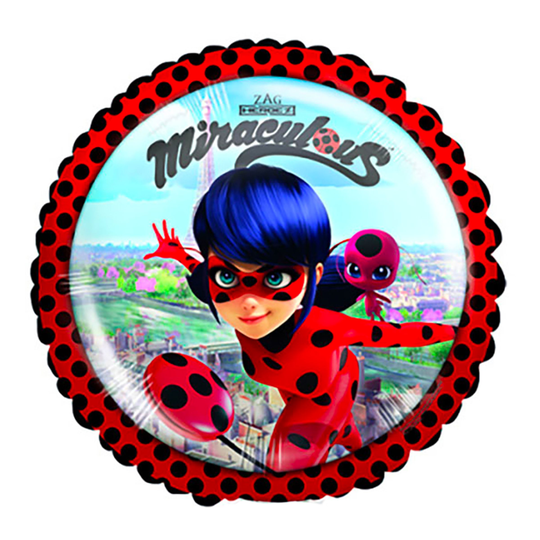 Folieballong Miraculous