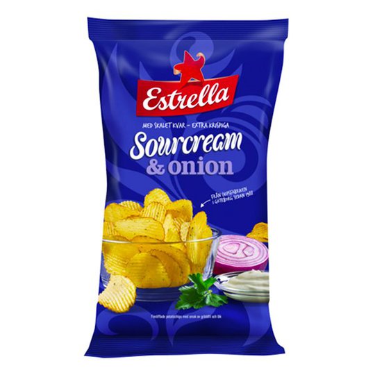 Estrella Sourcream & Onion - 40 gram