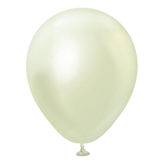Latexballonger Professional Mini Krom Green Gold Chrome - 100-pack
