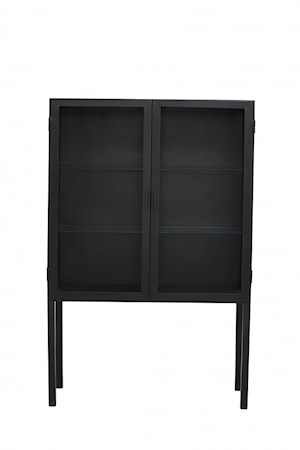 Displaykabinett 167X110 Cm Svart