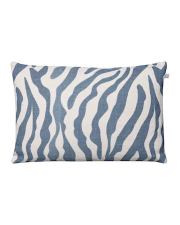 Zebra Kuddfodral 100% Linen Himmelsblå 40x60cm