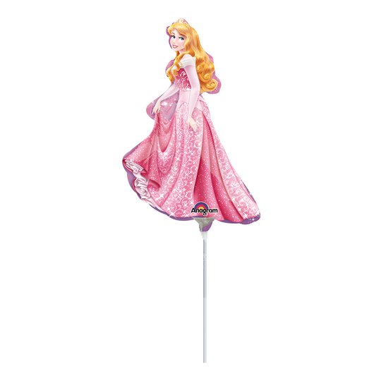 Folieballong Törnrosa Mini