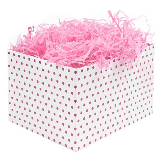 Strimlat Papper Ljusrosa - 30 gram
