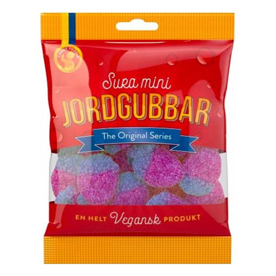 Sura Mini Jordgubbar - 80 gram