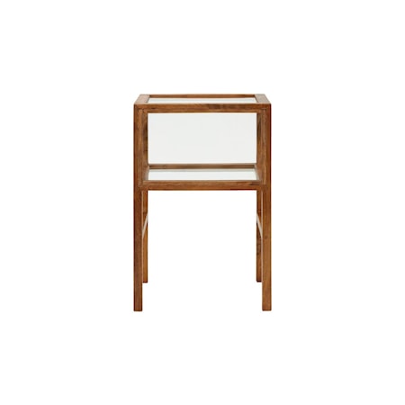 Sidobord Montre Antik brun
