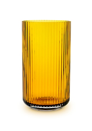Lyngby Vas Amber Munblåst Glas H25 cm
