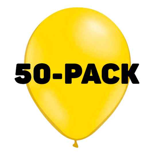 Ballonger Gula - 50-pack