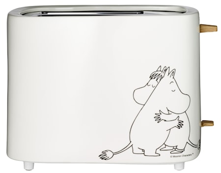 New Nordic Keramisk Brödrost Mumin Vit
