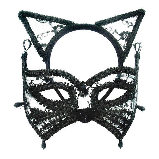 Ögonmask Katt med Öron - One size