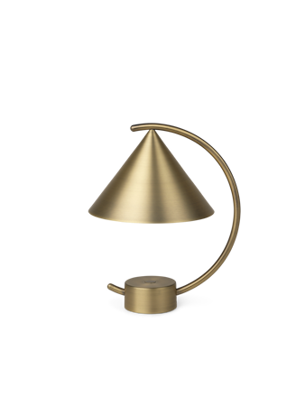 Meridian Bordslampa Sladdfri Mässing