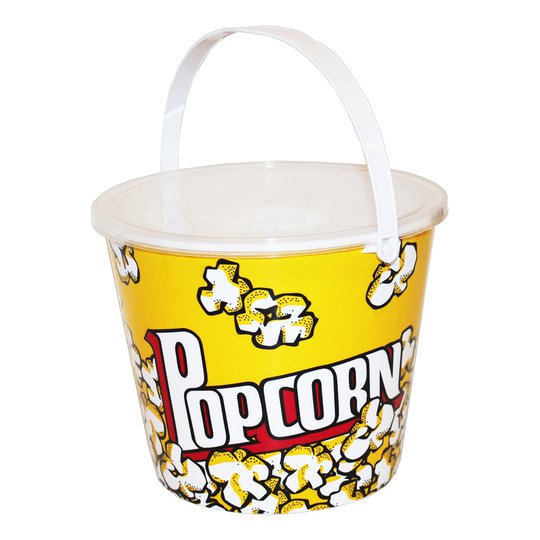Popcornskål med Lock - 1-pack