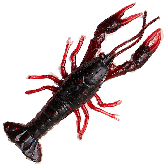 Savage Gear NED Craw 6,5cm jigg 4 st/pkt Black & Red