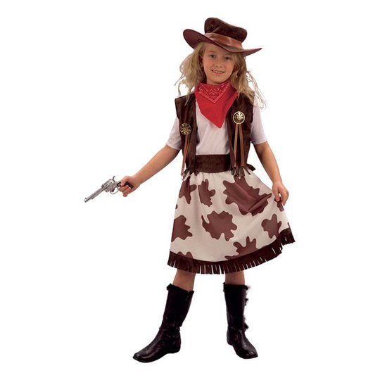 Cowgirl Barn Maskeraddräkt - Small