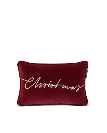 Christmas Kudde 30X50 Röd
