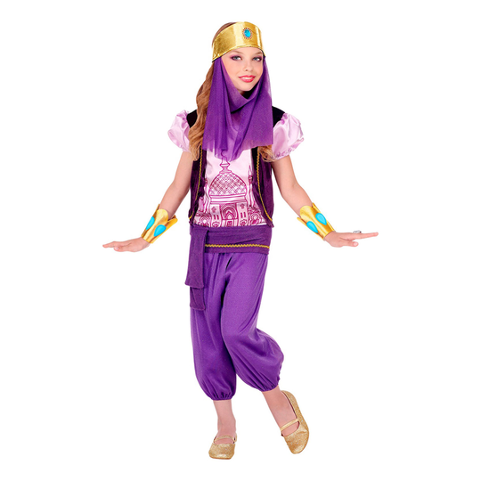Orientalisk Prinsessa Barn Maskeraddräkt - Small