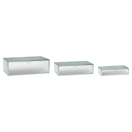 Box Glas & Metal 3 st