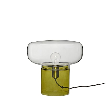 Crave Bordslampa 33 cm Mörkgrön/Klar