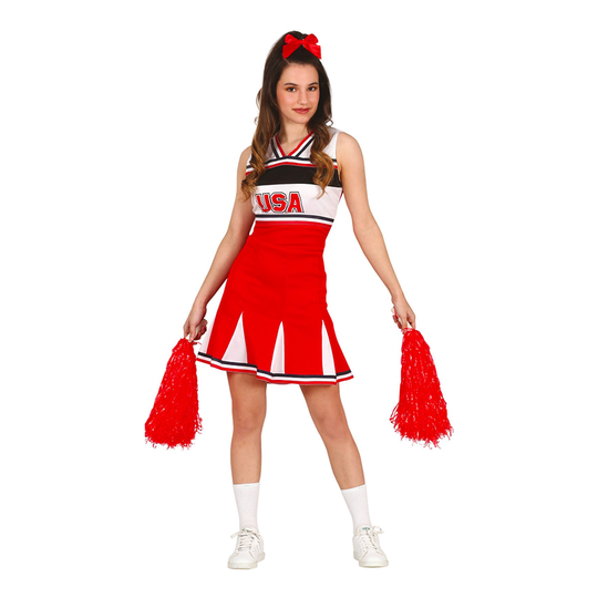 Hejarklacksledare USA Teen Maskeraddräkt - One size