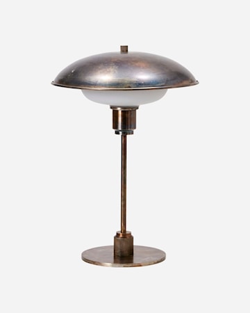 Boston Bordslampa 42 cm Antik brun