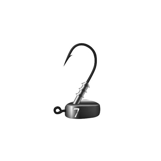 K.P Mustad Stand Up 7 g jigghuvud 3 st/pkt