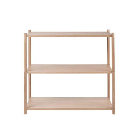 Sceene Bokhylla A 82x93x39 cm Ek Ljus