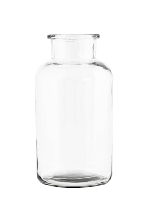 Vas Jar Ø 10x20cm Klar