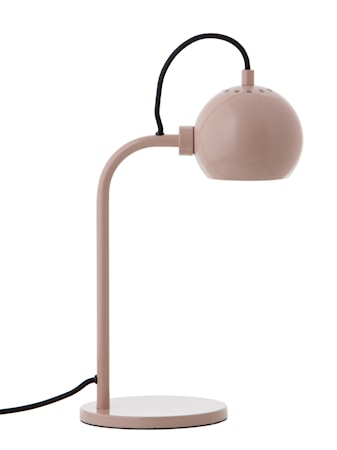 Ball Bordslampa Glossy Nude