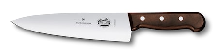 Kockkniv, 20 cm, extra högt knivblad, trähandtag