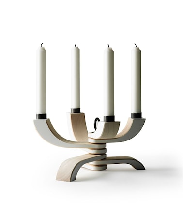 Nordic Light 4-armad ljusstake Vit