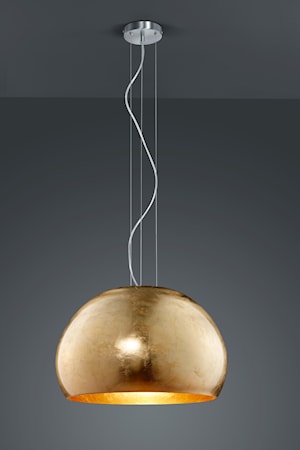 Ontario Taklampa 51 cm E27 Guld
