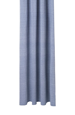 Chambray Duschdraperi Blå