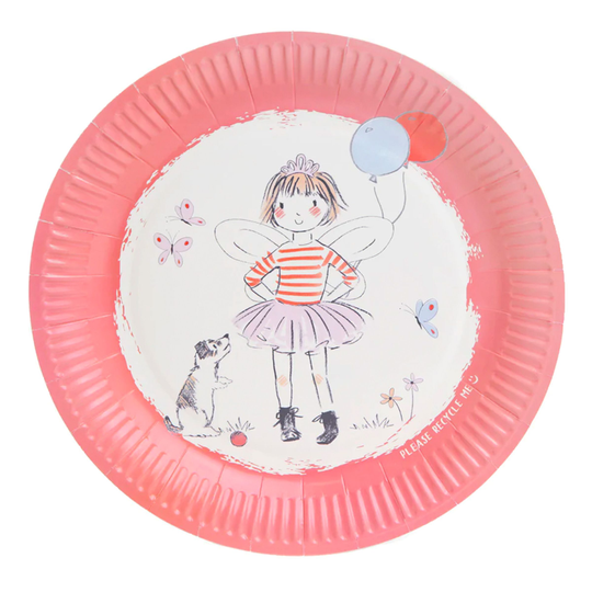 Papperstallrikar Tilly & Tigg - 12-pack