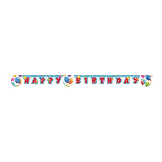 Girlang Happy Birthday Ballonger
