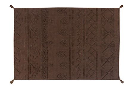 Tribu Matta Tvättbar 120x160 Brun