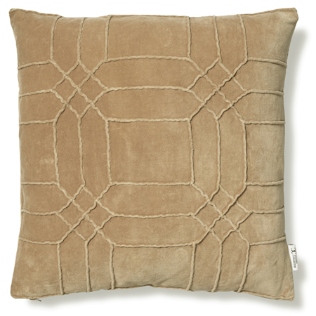 Delhi Kuddfodral Tan 50x50 cm