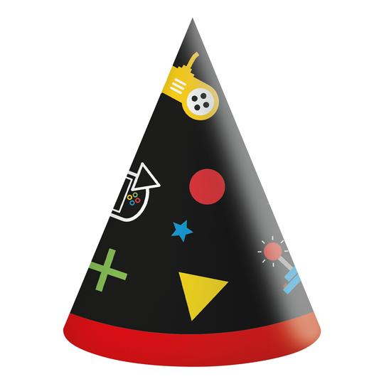 Partyhattar Gaming Party - 6-pack