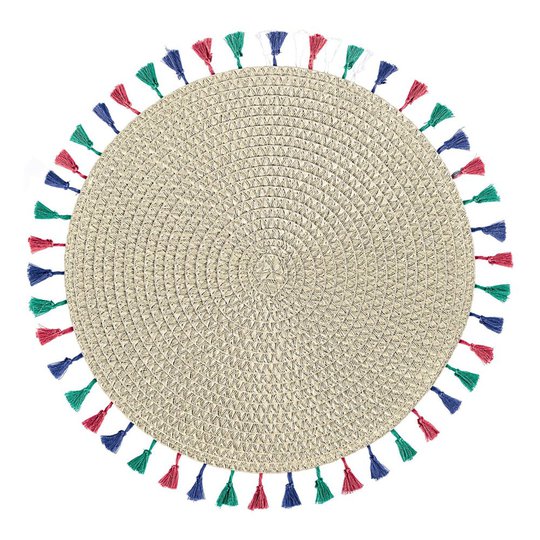 Bordsunderlägg med Tofsar Boho Vibes - 1 pack