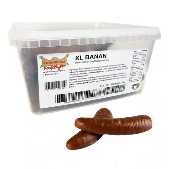 Chokladbananer XL Storpack - 1,4 kg