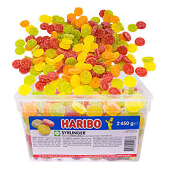 Syrlingar Lösvikt i Burk - 2.45 kg