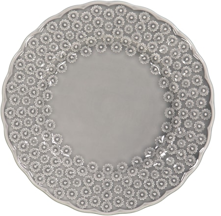 DITSY Assiett Soft Grey 22 cm