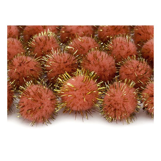 Plyschbollar Sparkling Orange - 20-pack