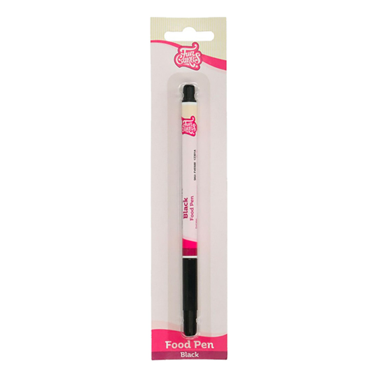 FunCakes Penna med Ätbart Bläck - Svart